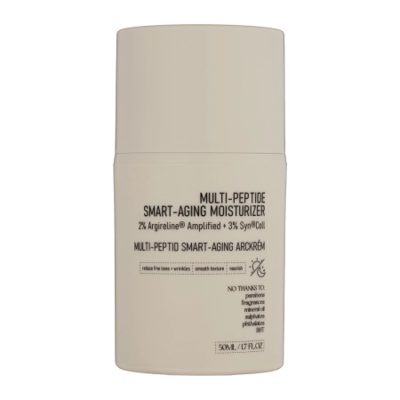 Nerds. - Multi-Peptide Smart-Aging Moisturizer - 2% Argireline Amplified + 3% Syn Coll - Peptide Anti-Aging Cream - 50ml