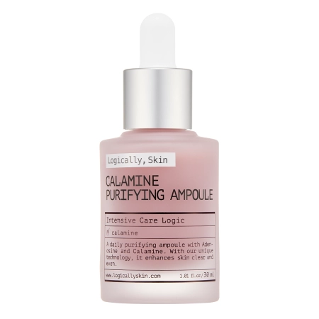 Logically, Skin - Calamine Purifying Ampoule - Soothing Facial Ampoule with Calamine - 30ml