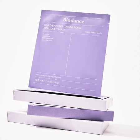 Biodance - Rejuvenating Caviar PDRN Real Deep Mask - 4szt/34g