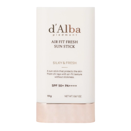 d'Alba - Air Fit Fresh Sun Stick SPF 50+ PA++++ - Sunscreen Stick - 19g