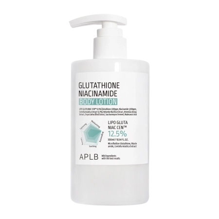APLB - Glutathione Niacinamide Body Lotion - Brightening and Moisturizing Body Lotion - 300ml
