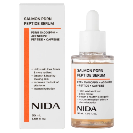 NIDA - Salmon PDRN Peptide Serum - Revitalizing Serum with Peptides and PDRN - 50 ml