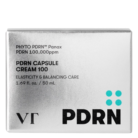 VT Cosmetics - PDRN Capsule Cream 100 - Regenerating Facial Cream with PDRN - 50ml
