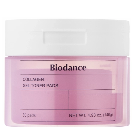 Biodance - Collagen Gel Toner Pads - Firming Collagen Facial Pads - 60pcs
