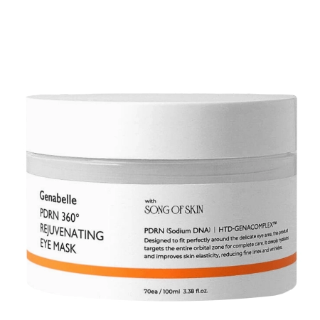 Genabelle - PDRN 360 Rejuvenating Eye Mask - Regenerating Mask for the Skin Around the Eyes - Pads - 100 ml