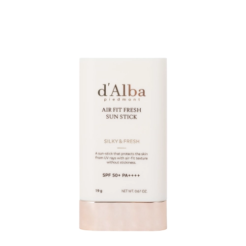 d'Alba - Air Fit Fresh Sun Stick SPF 50+ PA++++ - Sunscreen Stick - 19g
