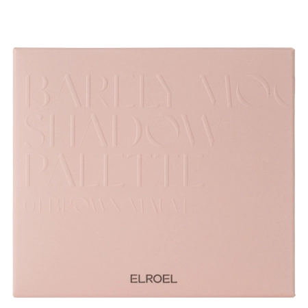 ELROEL - Barely Mood Shadow Palette - Eyeshadow Palette - 01 Brown Mauve - 8.1 g