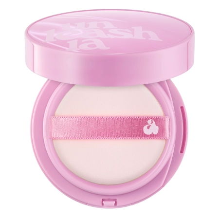 Unleashia - Don't Touch Glass Pink Cushion SPF50+ PA++++ - Cushion foundation - #21N Hyaline - 15g