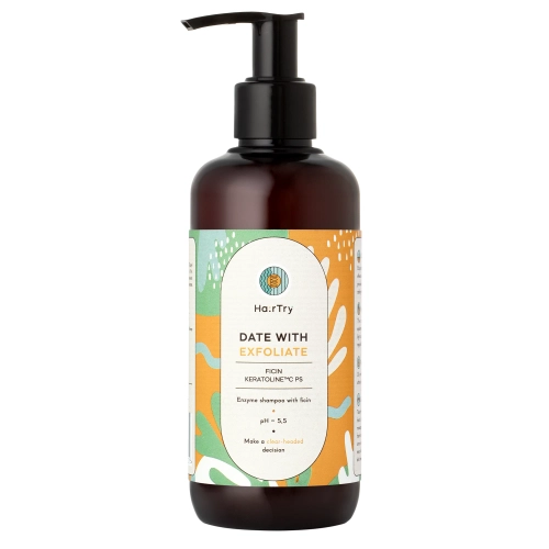 HairTry - Date With Exfoliate - Enzymatic Shampoo - 250ml