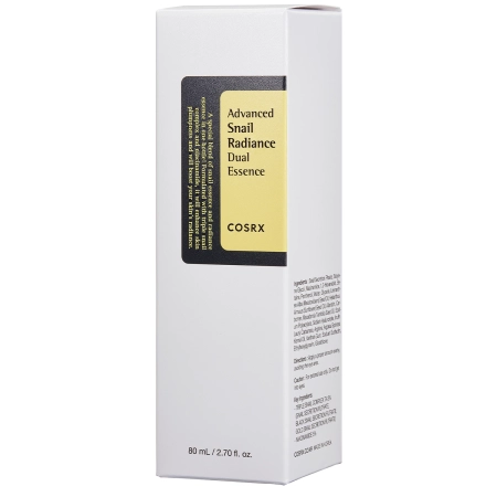 COSRX - Advanced Snail Radiance Dual Essence - Essence with Snail Mucus - 80ml