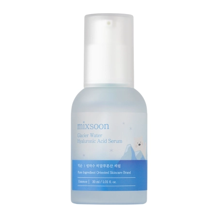 Mixsoon - Glacier Water Hyaluronic Acid Serum - Hyaluronic Acid and Glacier Water Serum - 30ml