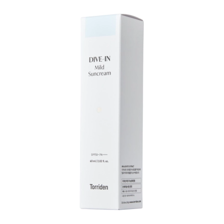 Torriden - Dive-In - Mild Sunscreen SPF50+ PA++++ - Moisturizing Sunscreen - 60ml