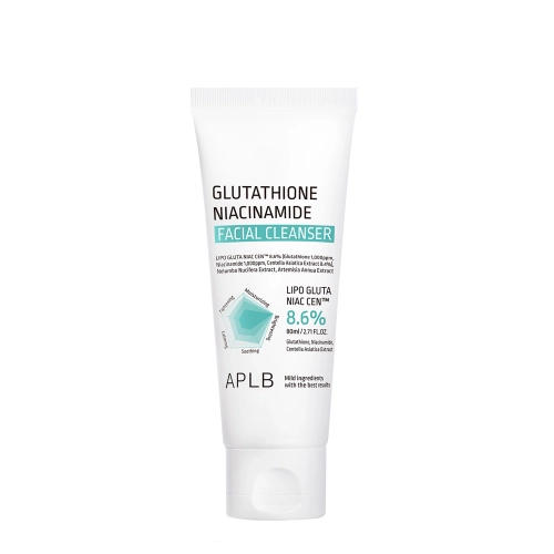 APLB - Glutathione Niacinamide Facial Cleanser - Emulsion Face Wash - 80ml