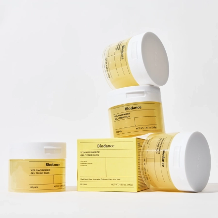 Biodance - Vita Niacinamide Gel Toner Pads - BrightensShealing Facial Pads - 60pcs