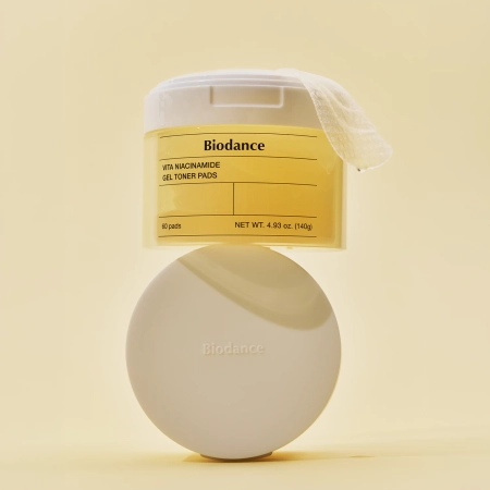 Biodance - Vita Niacinamide Gel Toner Pads - BrightensShealing Facial Pads - 60pcs