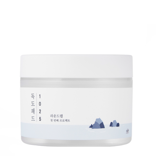 Round Lab - 1025 Dokdo Toner Pad - Exfoliating Face Pads - 120ml