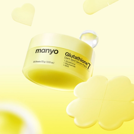 Ma:nyo - Glutathione 7 Dark Spot Serum Patch - Serum Patches for Discolourations - 30pcs