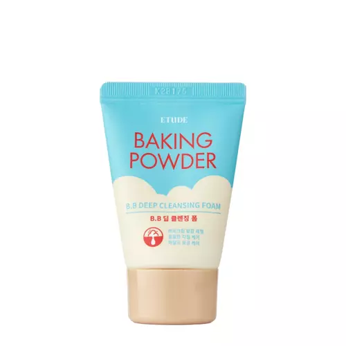 Etude House - Baking Powder B.B Deep Cleansing Foam - Creamy Face Wash - 30ml