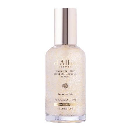 d'Alba - White Truffle First Oil Capsule Serum - Nourishing Facial Serum - 100ml