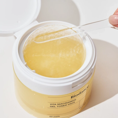 Biodance - Vita Niacinamide Gel Toner Pads - BrightensShealing Facial Pads - 60pcs